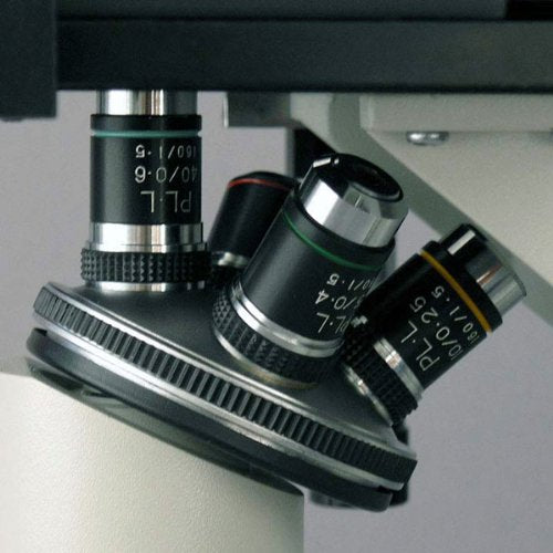 AmScope Digital Inverted Trinocular Microscope 40x-640x White