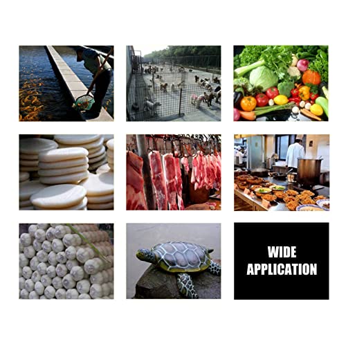 BREVELTION 220V 304 Stainless Steel Electric Meat Grinder Silver