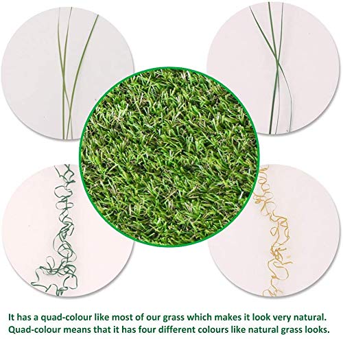 ALTRUISTIC Artificial Grass Turf Pet Grass Rug 13FT x 57FT Green