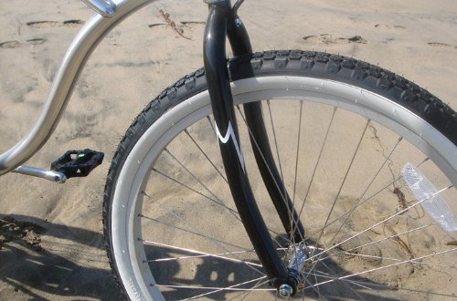 Firmstrong Urban Man Alloy Beach Cruiser Bicycle Silver