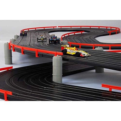 AFX 21018 Super International MG+ Slot Car Set Multicolor