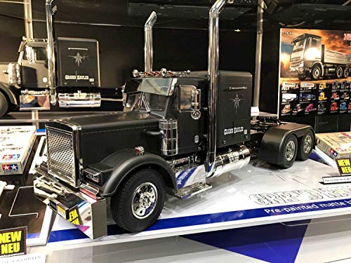TAMIYA Grand Hauler R/C Truck Kit Matte Black Edition
