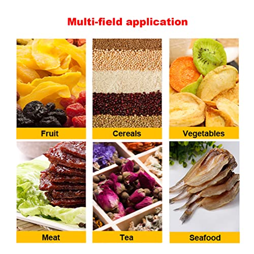 LGXEnzhuo 36-Layer Stainless Steel Food Dehydrator for Fruits, Vegetables, and Pet Treats 110V