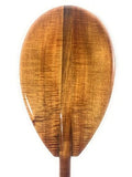 Tikimaster High End Tiger Curls Koa Outrigger Paddle 50 Inch T-Handle
