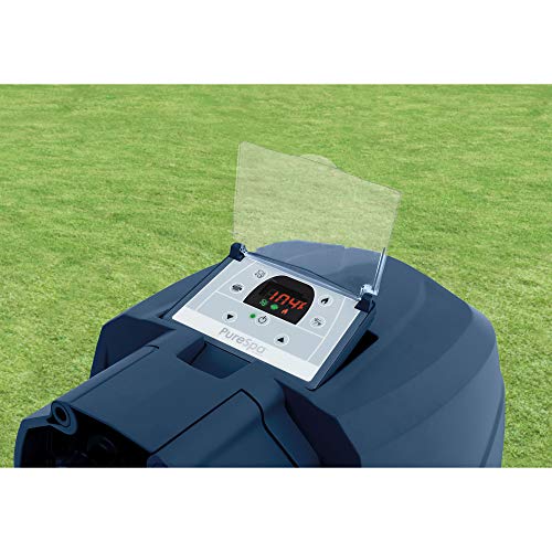 Intex PureSpa Plus 6 Person Inflatable Hot Tub with Bubble Jets Navy