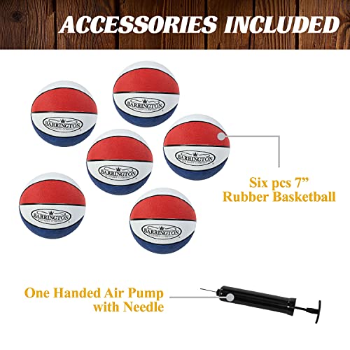 Barrington Billiards Urban Arcade Basketball Game with Electronic Scoring Black/White/Orange/Cement/Woodgrain