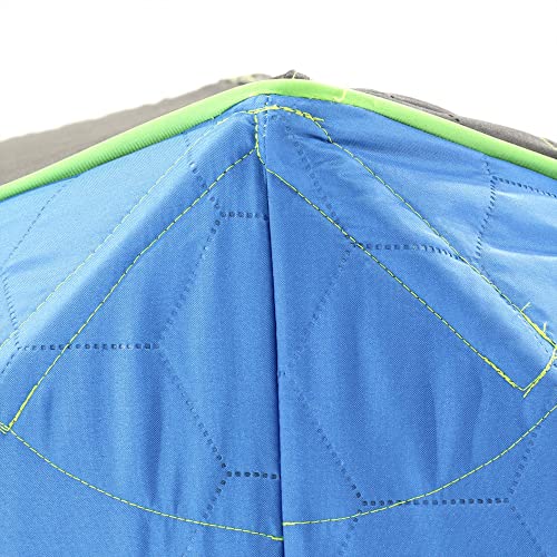 CLAM 14470 X-600 Portable 7 Person Ice Fishing Hub Shelter Tent Multi