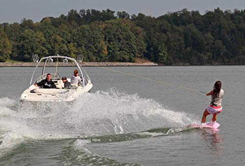 Monster Tower MTE Wakeboard Tower - Foldable Design, Polished and Anodized, 2.5" Aluminum Tubing