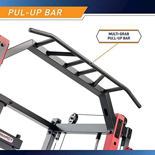 MARCY Smith Machine Multi Purpose Training Cage White