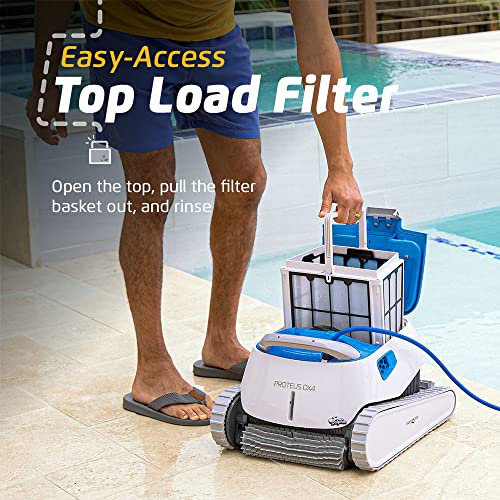 Dolphin Proteus DX4 Robotic Pool Vacuum Cleaner Multicolor