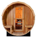SymbolicSpas Canadian Redwood Cedar Outdoor Sauna
