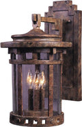 Maxim Santa Barbara VX Three Light Outdoor Wall Mount Vivex Sienna