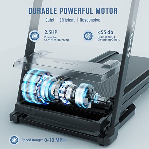 OMA Folding Treadmill Black