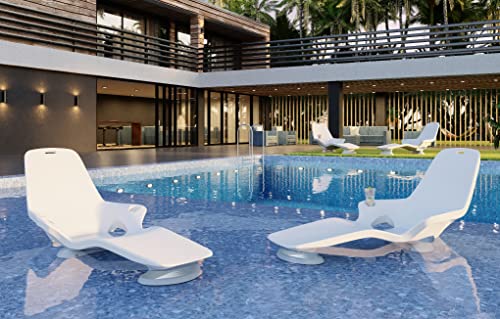 REZVANI FURNITURE STUDIO Tenjam Shayz Pool Lounge Chairs Set of Two Custom Colors
