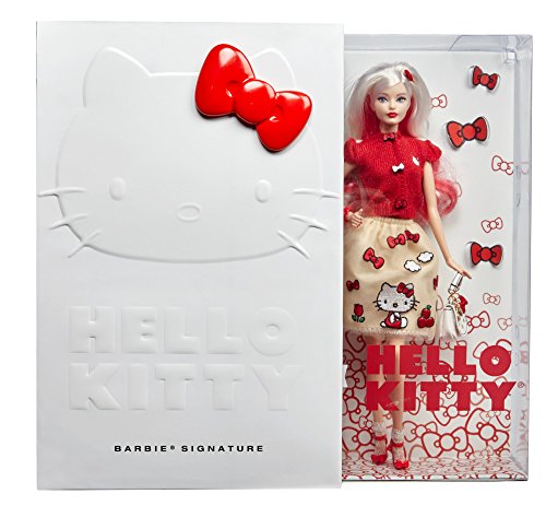 Barbie Hello Kitty Fashion Doll Red