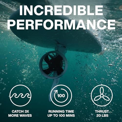 Boost Surfing Electric Motor Fin with Remote Control Boost Fin