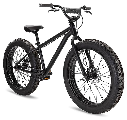 Mongoose Hooligan Fat Tire Adult BMX Bike Black