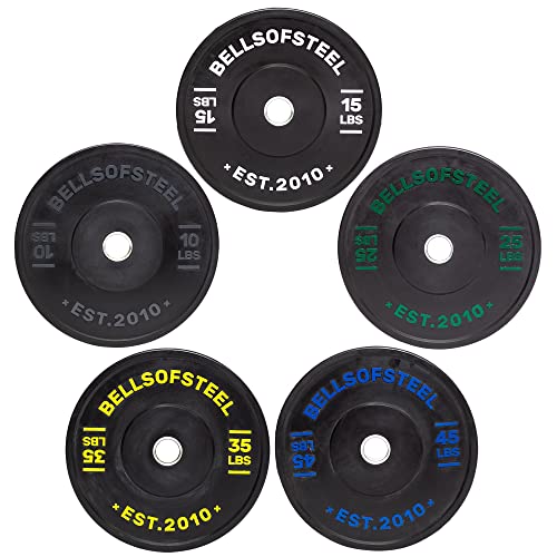 Bells of Steel Dead Bounce Conflict Bumper Plates - Olympic Weight Set