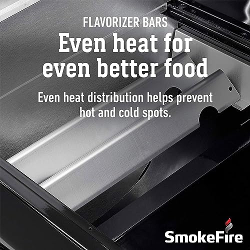 Weber SmokeFire EX4 Wood Fired Pellet Grill 2nd Generation Black