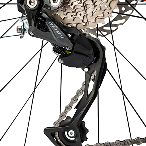 Benelli Bike 29'' Carbon Mountain 18 Speed, Brake Disc, Light-Weight Hardtail Frame (Large) Yellow Black