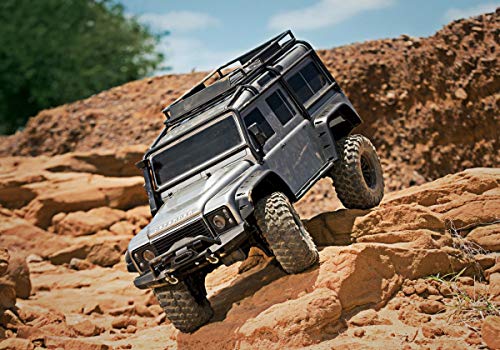 Traxxas TRX-4 Scale Trail Crawler 1/10 with TQi Radio Silver