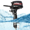SNKOURIN 6.5HP 4 Stroke Outboard Motor with Water Cooling & CDI Ignition Black