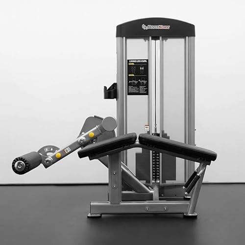 BK BodyKore GR608 Prone Leg Curl Silver