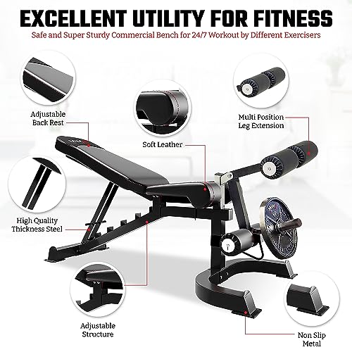 MiM USA Hercules 1001 Commercial Smith Machine and Functional Trainer Black