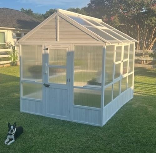 Zylina XL Hobby Greenhouse White 103"x78"x89