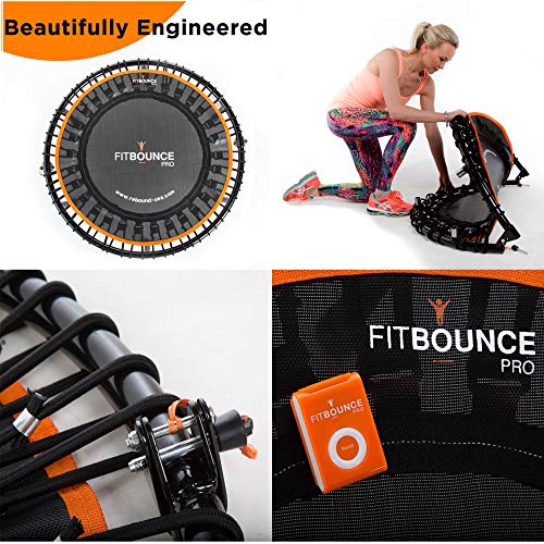 MXL MaXimus Life FIT BOUNCE PRO XL Premium Bungee Rebounder Black