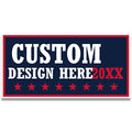 VictoryStore Custom Political Yard Sign 2-Sided Print with 2 Stakes Corrugated Plastic 12x24 Political_1