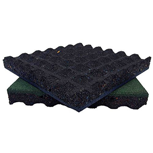 Rubber-Cal Eco-Safety Interlocking Playground Tiles Terra Cotta 21.1 Sq.Ft. Coverage