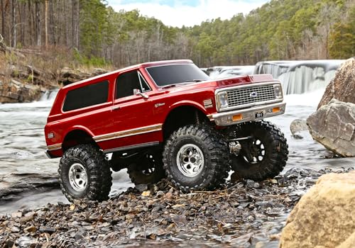 Traxxas TRX-4 1972 Chevy K5 Blazer High Trail 1/10 4WD Crawler Red