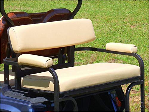 3G 2 in 1 Combo Seat Kit for EZGO RXV Golf Carts 2008+ Beige