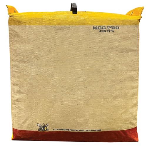 Morrell Yellow Jacket MOD Pro Archery Target with E-Z Tote Handle, 4 Pack Yellow