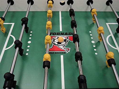 Tornado Tournament 3000 Foosball Table Silver