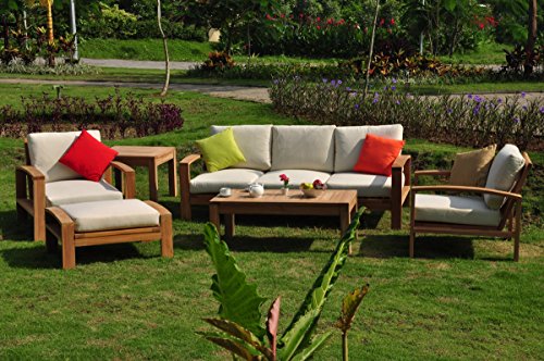 WholesaleTeakFurniture Sunbrela Fabric Cushions for Madras 6pc Sofa Set