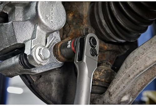 Millwavkee Extended Reach Box Ratchet Compatible with Milwaukee 3050-20 M12 FUEL 12V Bare Tool