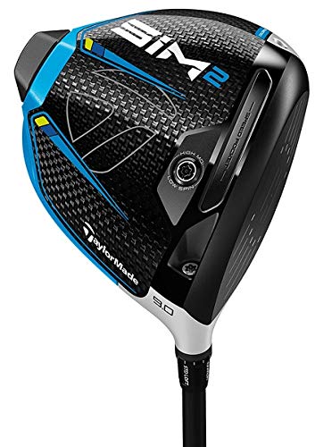 TaylorMade SIM 2 Driver Mens Left Hand Graphite Regular 10.5 Degree Tensei AV Raw Black/Light Grey