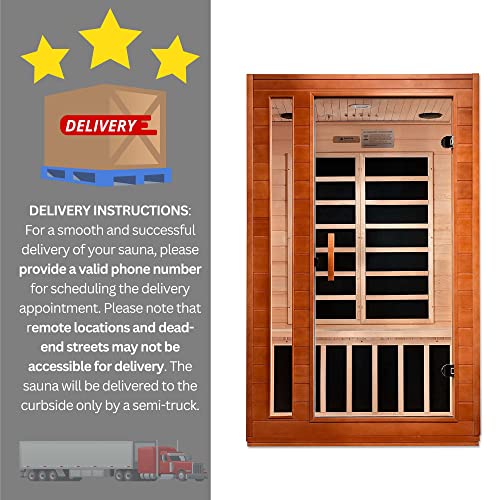 Dynamic Saunas Cardoba DYN-6203-01 Low EMF FAR Infrared Sauna