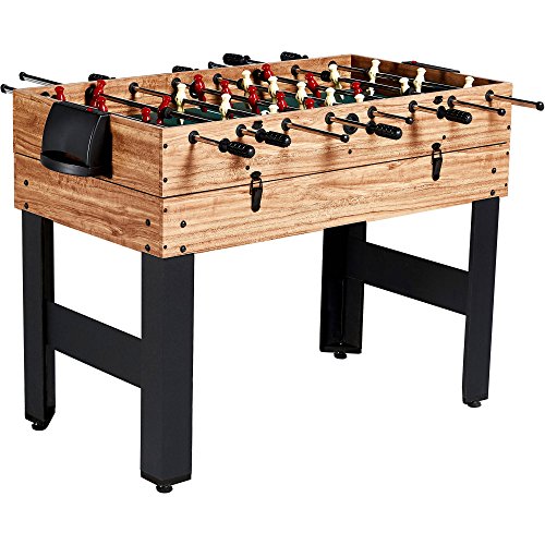 Evelove 3-In-1 Multi Combo Game Table Foosball Soccer Billiards Pool