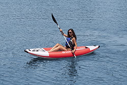 Solstice Flare 1 Person Inflatable Fishing Kayak Boat Flare Performance Kayak (1P)