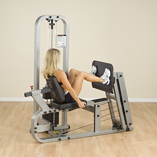 Body-Solid Leg Press Machine Stack 310 lb Black