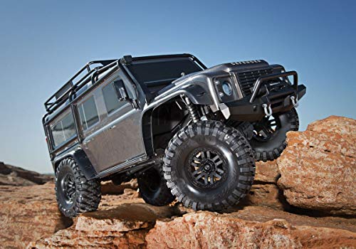 Traxxas TRX-4 Scale Trail Crawler 1/10 with TQi Radio Silver