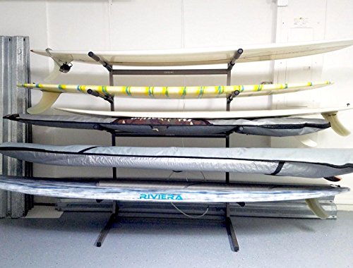 Glacik Stoneman Sports 5 SUP Freestanding Storage Rack Bronze