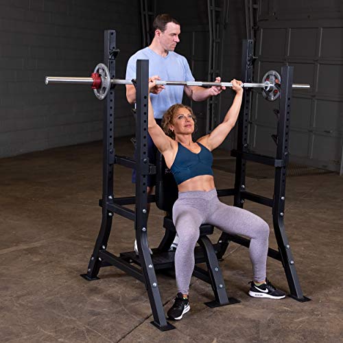Body-Solid Pro Clubline SOSB250 Olympic Shoulder Bench Black