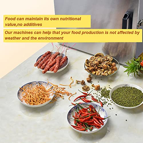 LGXEnzhuo Stainless Steel 16-Layer Food Dehydrator Silver