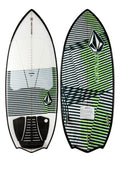 Ronix Volcom Conductor Wakesurf Board Alpine White / Black / Plasma