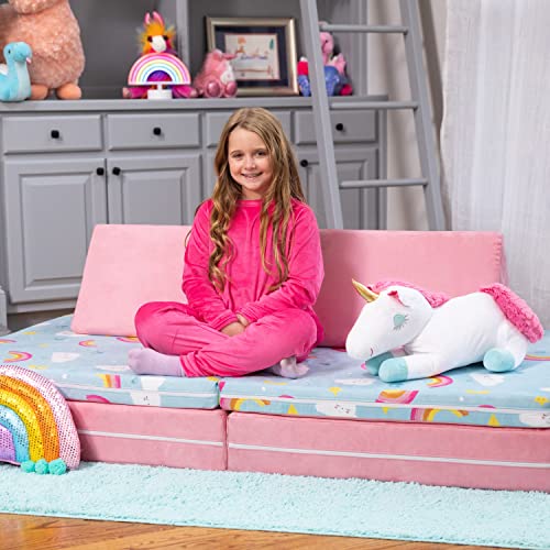 Jaxx Playscape Patterns Playset/Sofa Rainbows/Pink