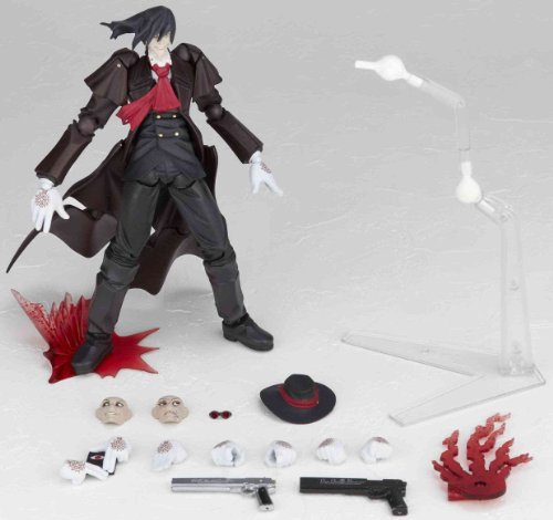 Kaiyodo Revoltech Yamaguchi No.114 Hellsing Alucard Black